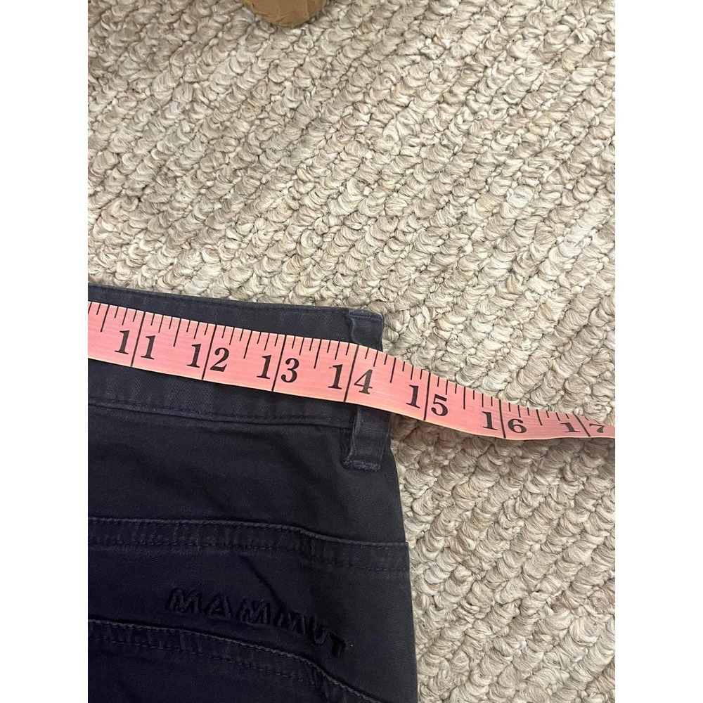 Mammut womens cargo athletic hiking pants navy blue size 6 - Picture 7 of 9